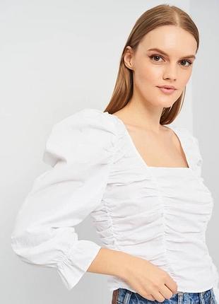 Блуза жіноча біла м zara