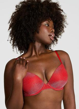 Бюстгальтер super push-up victoria's secret pink