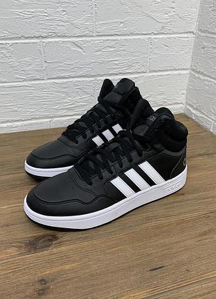 Ботинки кеди кросівки високі adidas hoops mid оригінал нові