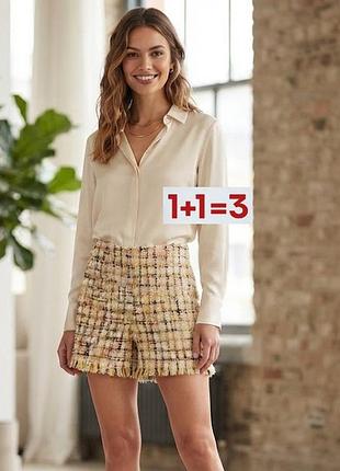 1+1=3 🎁 новые твидовые шорты от primark