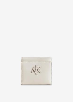 Стильний гаманець armani exchange з логотипом