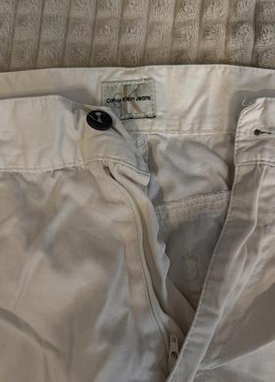Calvin klein jeans брюки білі