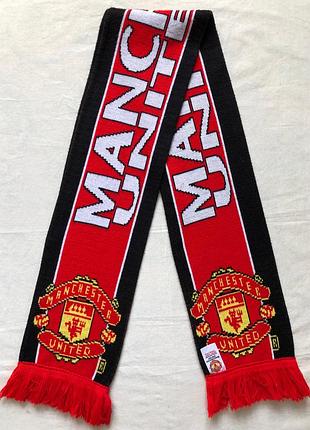 Коллекционный фан шарф роза manchester united fc