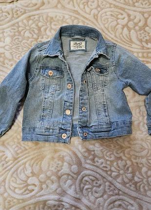 ❤️ розгружаю шафу ❤️ джинсовая куртка на 4-5 лет denim co
