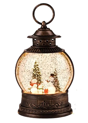 Ночник новогодний xmas d16s "снеговики"
