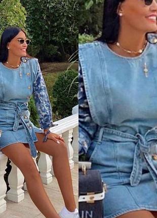 Тренч zara джинсовый плащ,джинсовка удлиненная  италия