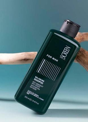 Шампунь проти лупи screen for man balancing shampoo