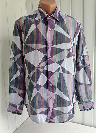 Шикарна, дизайнерська сорочка robert graham. розмір м. limited edition