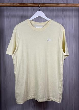 Nike lime basic красива базова футболка розмір м оригінал