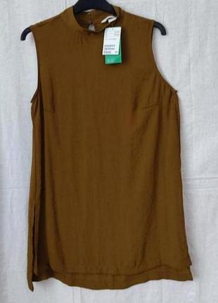 Туника шелковая h&amp;m оз. 46-48