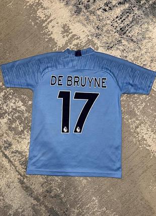 Футбольна футболка manchester city сезона 2018/2019 de bruyne