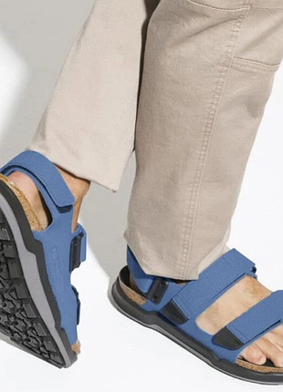 Birkenstock tatacoa birko flor futura elemental blue оригінальні сандалі
