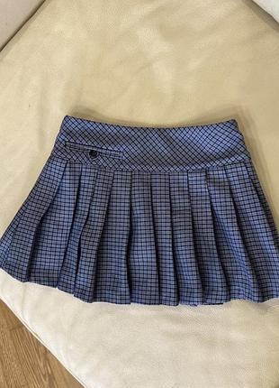 Zara спідниця на дівчинку 6 років ріст 116 стан нова б/б в носці не була дов 25.5, пояс 27, збоку замочок, є утяжка