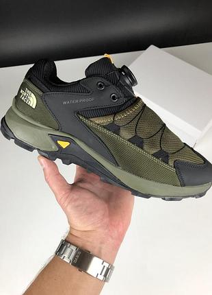 Чоловічі кросівки   the north face shimano boa  хакі   ( термо )