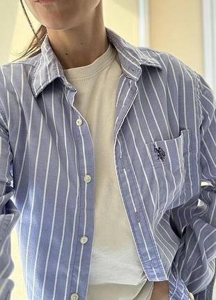 Сорочка в смужку us polo assn, ralph lauren