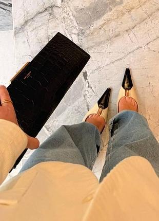 Туфлі слінгбеки yves saint laurent babylone breteuil
