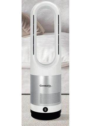 Напольный кулер вентилятор germatic (am-018jr) зима-лето 1200 вт
