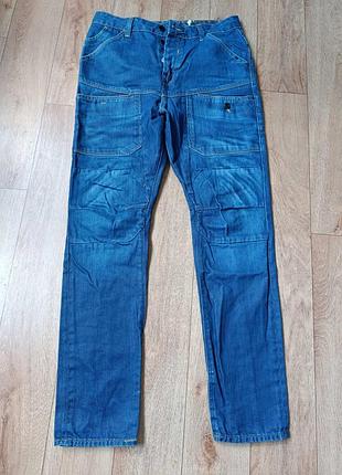 Стильні чоловічі джинси firetrap blackseal з низьким кроком (drop crotch)