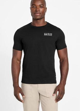 Футболка guess eco cali logo tee 19794 black