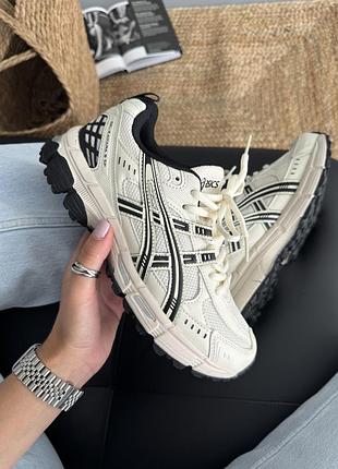 Бежевые кроссовки унисекс asics gel kahana 8 sp beige black х ассикс 44