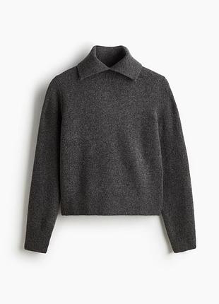 Светр жіночий h&m. сірого кольору. розмір xs