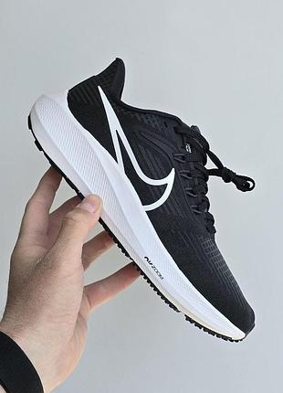 Черные кроссовки унисекс nike air zoom pegasus 40 black white х пегасус 36