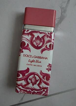 Dg capri in love light blue 100 ml