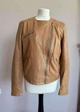 Massimo dutti шкіряна куртка, розмір l