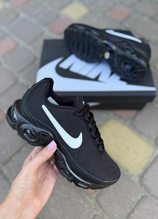 Кросівки nike tn чорні осінь / весна