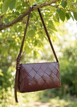 Сумка жіноча linea burgundy