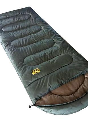 Спальник одеяло xxl с подголовником (190+30) х 90см +10°с сила
