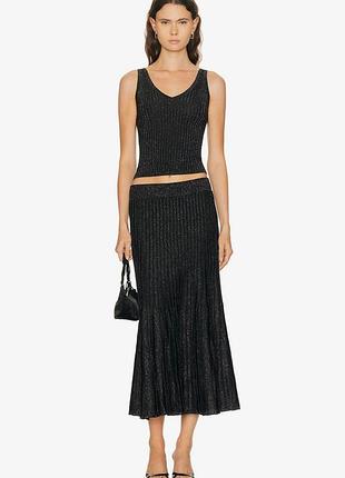 Zara юбка миди, плиссе