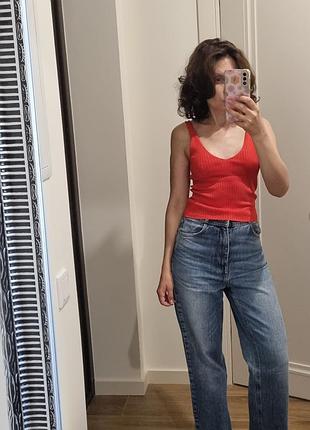 Топи червоний та жовтий  бренду h&m. розмір xs. по 100 грн. кожен