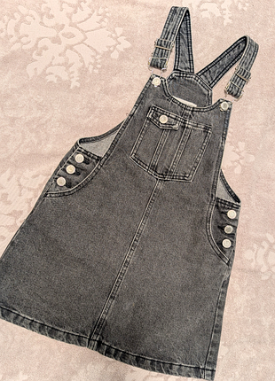 Сарафан джинсовый zara 134 2