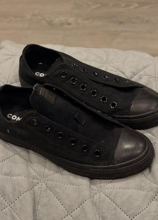Converse класичні зручні чорні нові 24,5 см розмір 39