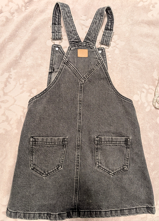 Сарафан джинсовый zara 134 4