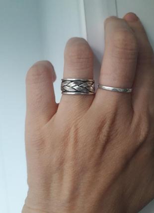 Винтаж 925 серебро серебряное кольцо колечко европа