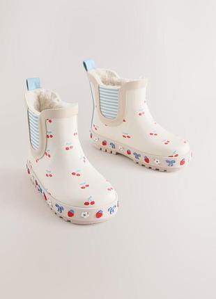 Резиновые сапоги next утепленные 🍒🍒🍒