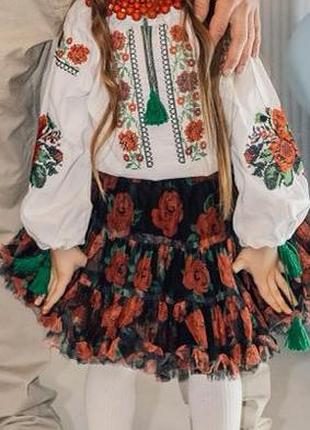 Вышиванка на девочку 4р