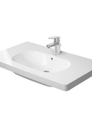 Умывальник накладной duravit d-code 85 см, белый (03428500002)