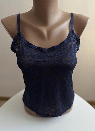 Мереживна майка pink victoria’s secret s