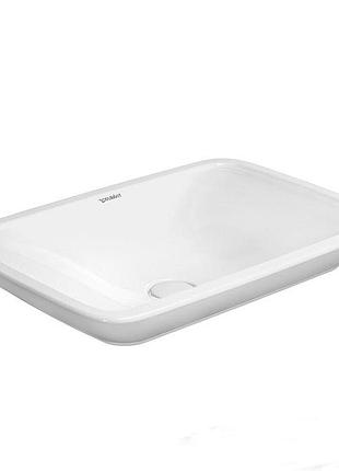 Умывальник на столешницу duravit puravida 70x45, белый (0369700000)