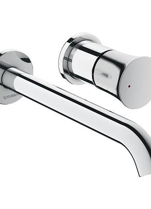 Смеситель для умывальника duravit white tulip, однорычажный, хром (wt1070004010)