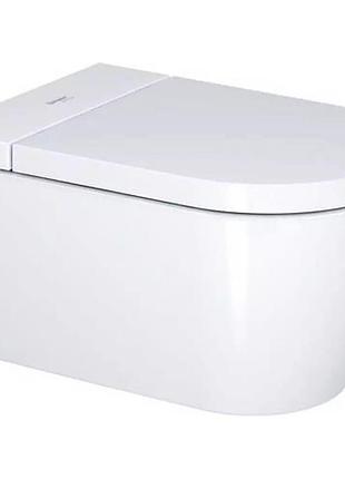 Унитаз-биде подвесной duravit sensowash starck f plus, белый (650000012004320)