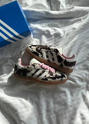Adidas originals samba cow print asos
