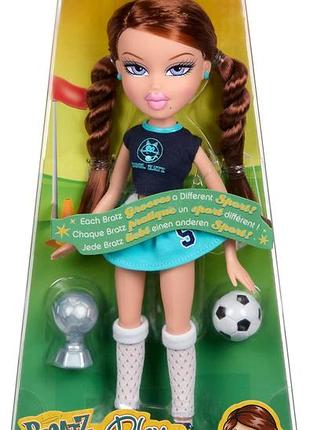 Лялька братц bratz play sportz roxxi роксі футболістка спорт