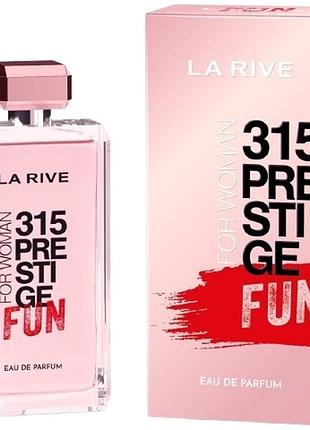 Тестер жіночої парфумованої води la rive 315 prestige fun