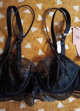 Бюстгалтер мереживний на низькому поролоні boux avenue 65b