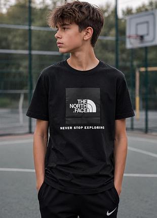 Детская подростковая футболка tnf the north face