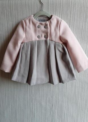 Пальто для девочки 1-1,5р tahari baby